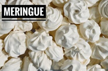 French meringues recipe that you can do at home