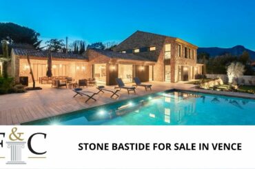 Stone Bastide for sale in Vence