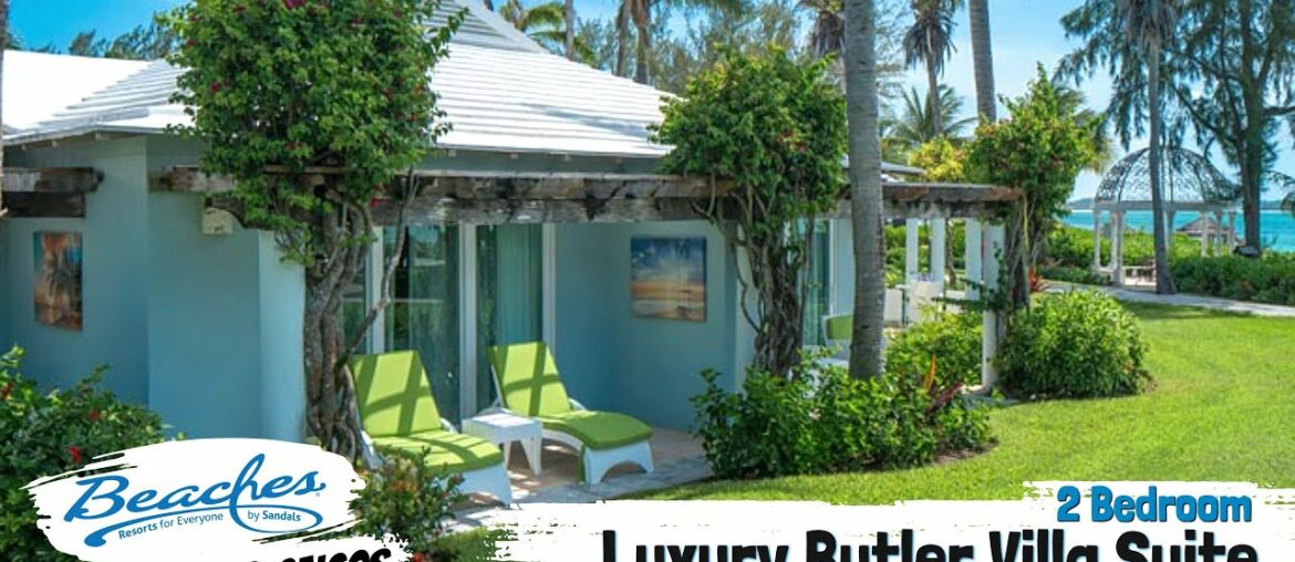 Seaside Two Bedroom Luxury Butler Villa Suite | Beaches Turks & Caicos Walkthrough Tour & Review 4K Seaside Two Bedroom Luxury Butler Villa Suite | Beaches Turks & Caicos Walkthrough Tour & Review 4K