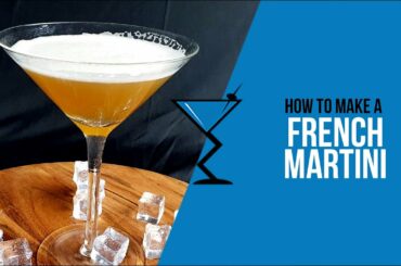 French Martini - How to make a French Martini Cocktail Recipe by Drink Lab (Popular)