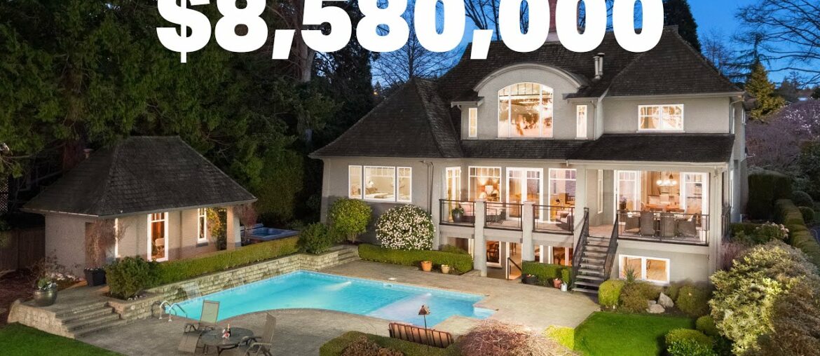 A look at this French Country Estate on a bluff in White Rock