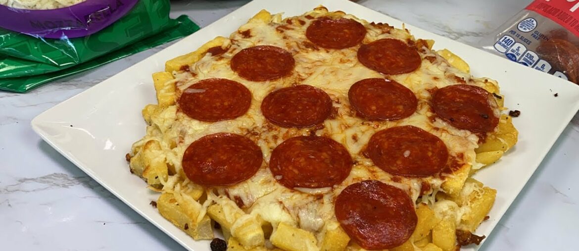 French Fry Pizza