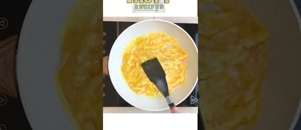 #Shorts Tasty Recipes - 2 Min French Omelette