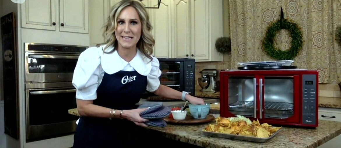 Oster XL Air Fry Digital 10-in-1 1700W French Door Convection Oven on QVC Oster XL Air Fry Digital 10-in-1 1700W French Door Convection Oven on QVC