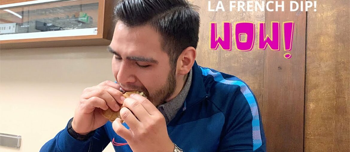 LA Historic Food Tour - BEST FRENCH DIP SANDWICH and HOT DOGS l Top Restaurants in Los Angeles, USA!