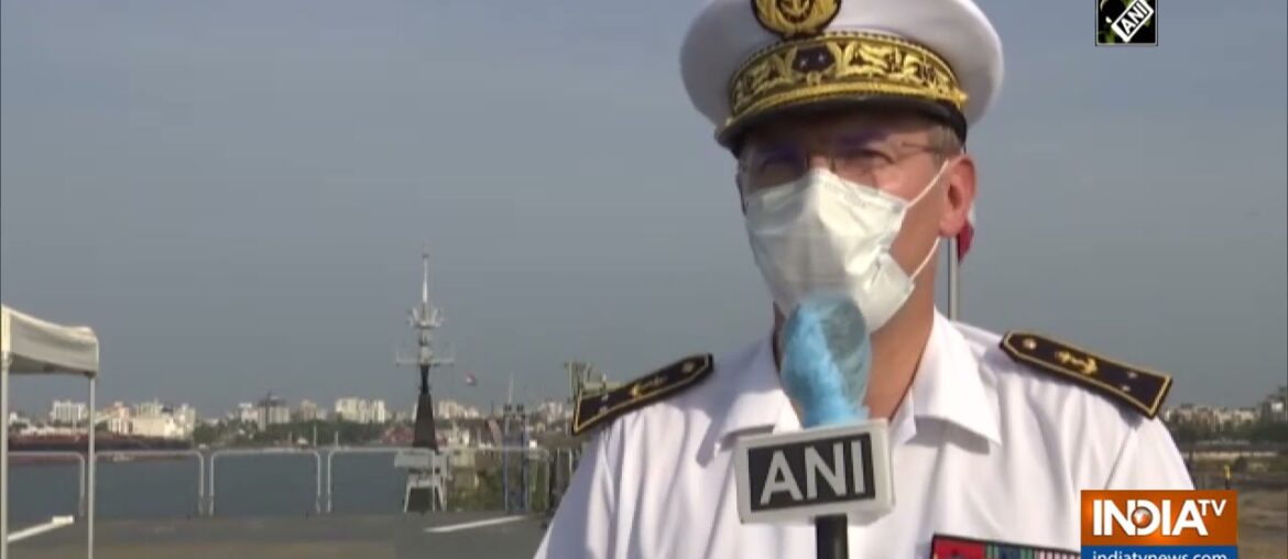 French Navy's ships arrive Kochi port to participate in 'La Perouse' exercise