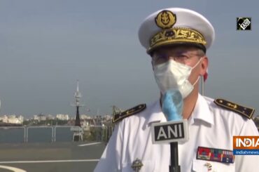 French Navy's ships arrive Kochi port to participate in 'La Perouse' exercise