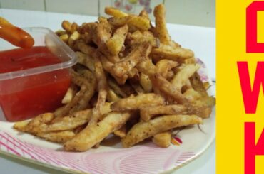 RAMZAN IFTAAR SUPER CRISPY CRUNCHY FRENCH FRIES RECIPE IN HINDI/URDU || CWK