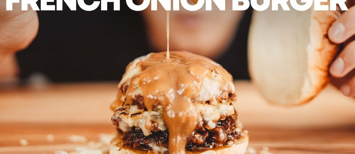 French Onion Burger French Onion Burger