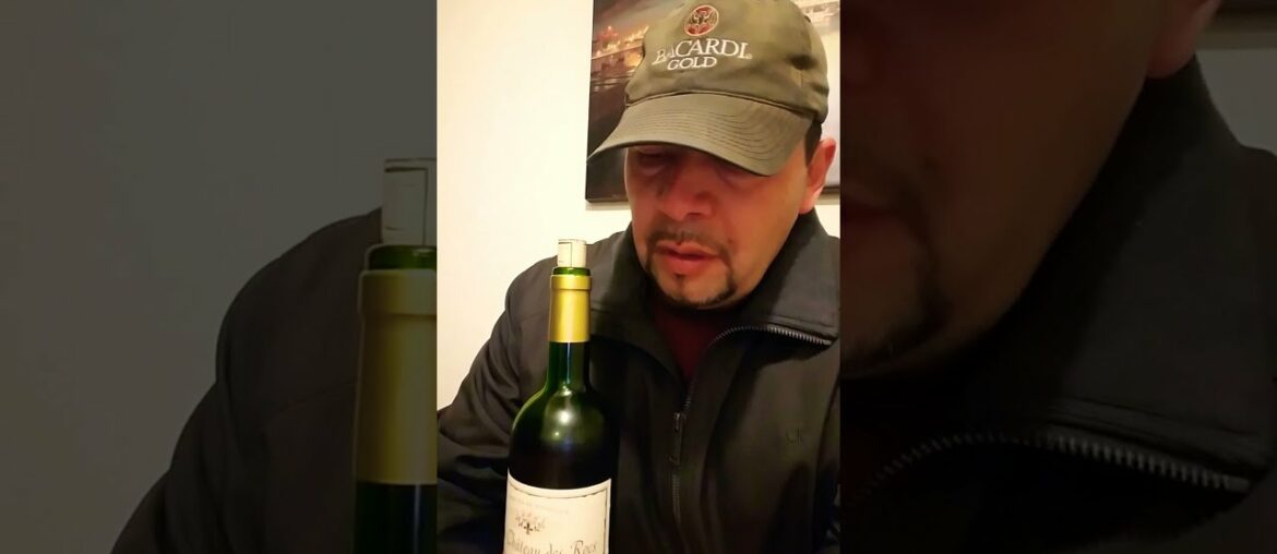 Tasting a french red blend