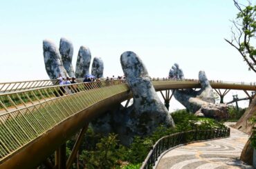 Ba Na Hills Vietnam - That Stone Hand Thing You Always See on Instagram