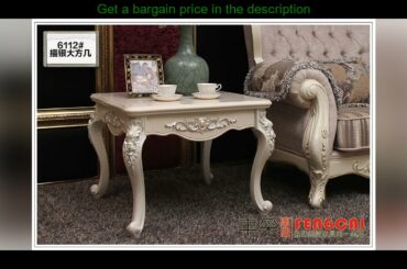 Wholesale Small square table. French rural small tea table. Wooden sofa table side. Coffee table