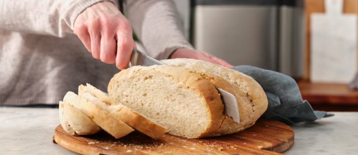 Crusty French Bread Recipe made with Panasonic Breadmaker SD-YR2550