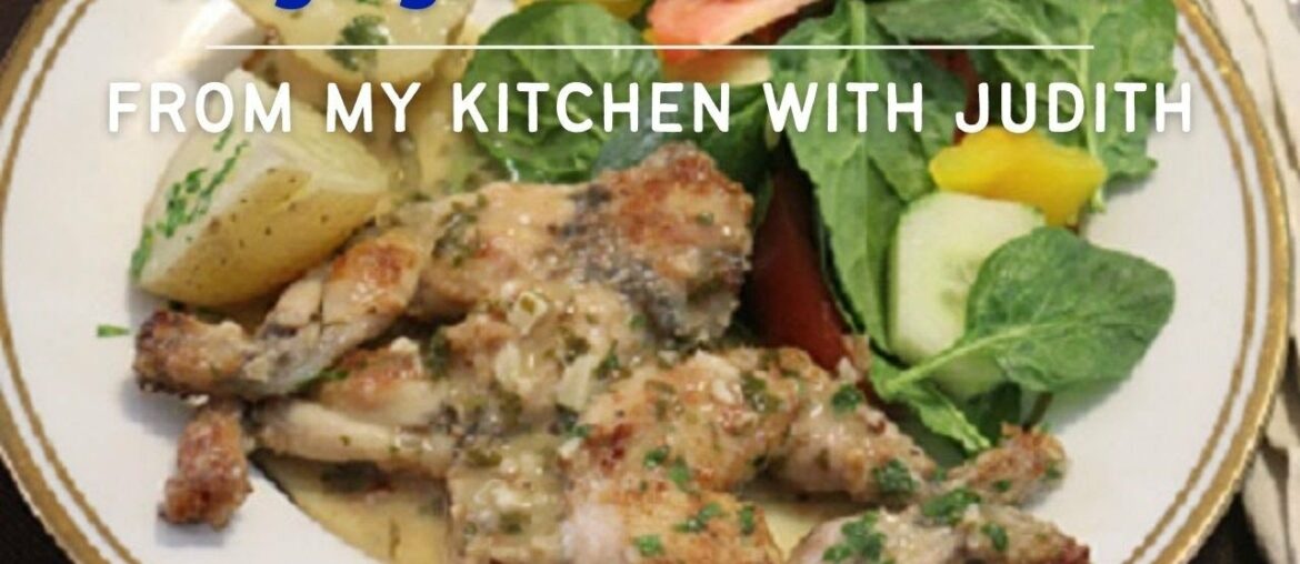 French style frog legs in butter and garlic - weird but tastey!