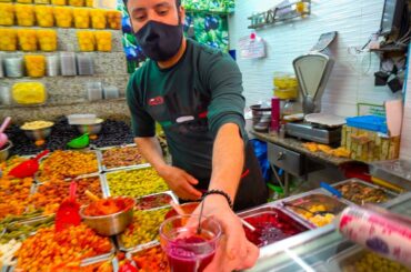 MOROCCAN STREET FOOD! First Day in Morocco 2021 - ULTIMATE Street Food Tour in Rabat!!