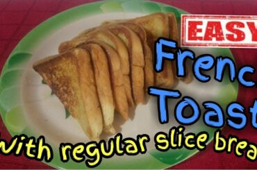 How To Make Basic French Toast |Quick & Easy French Toast | Recipes By Chef Andre Davy