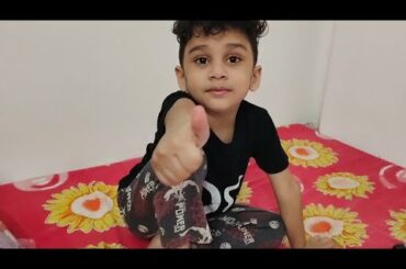 Emaad Enjoying French Fries// Check the channel video for French Fry Recipe