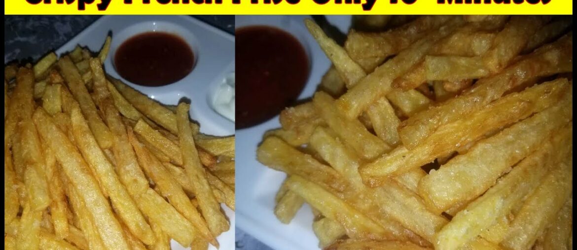 Crispy French Fries Recipe | Homemade crispy fries recipe | by Mazedar Recipes Official