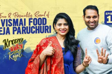 Krazy Talks With Kajal || Vismai Food Teja Paruchuri || Episode 14 | RJ Kajal  || Tamada Media