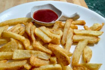 French fries /how to make crispy French fries Recipe #shorts #frenchfry - soni food zone
