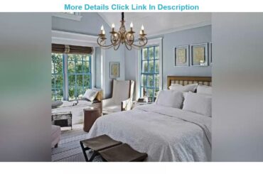 Up To 40% OFF Ganeed Rustic Chandeliers,8 Lights Candle French Country Chandelier,Vintage Iron Pend