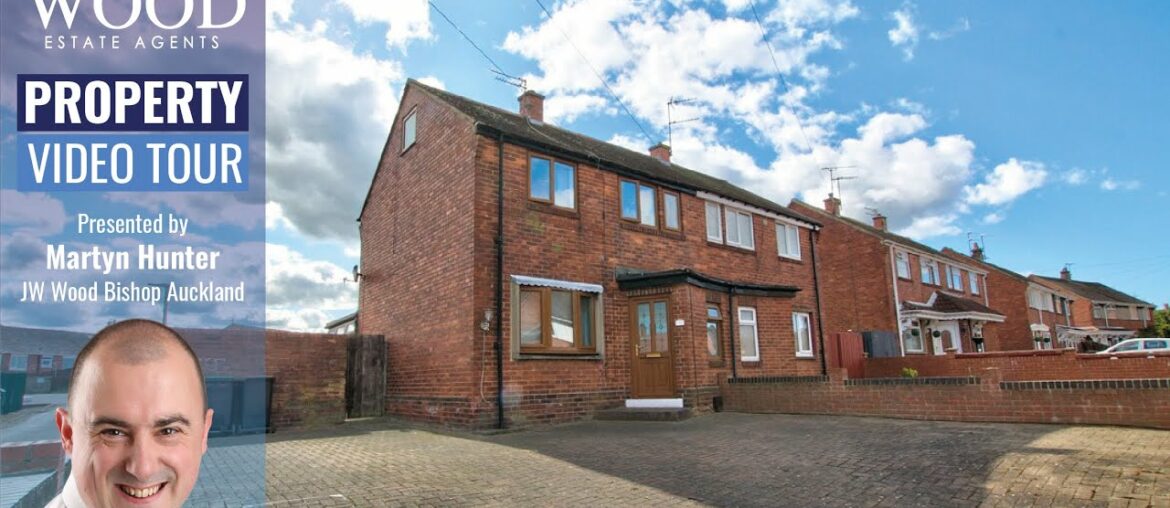 HOUSE FOR SALE. 3A Hardisty Crescent, Bishop Auckland, DL14 6PG.