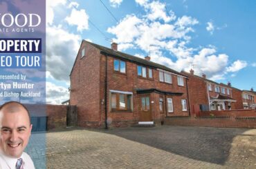 HOUSE FOR SALE. 3A Hardisty Crescent, Bishop Auckland, DL14 6PG.