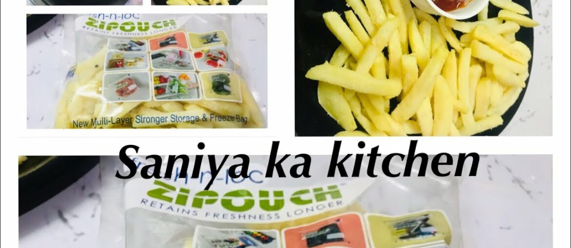 Easy French fries recipe | Saniya ka kitchen