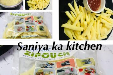 Easy French fries recipe | Saniya ka kitchen