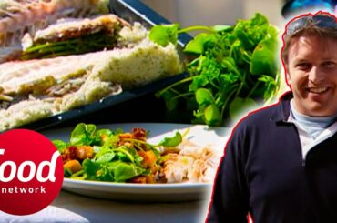 James Cooks Classic Baked Salted Sea Bass | James Martin's French Road Trip