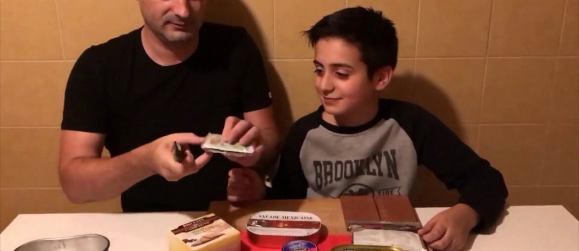 Testing French MRE - Assaggio la razione K Francese ( Prima Parte )