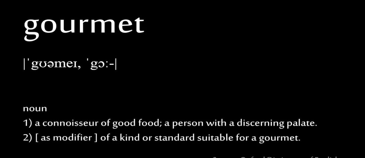 How to pronounce - gourmet