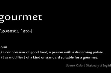 How to pronounce - gourmet