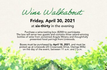 WIN Wine Walkabout, 4/30/21 - Shari Tompkins  |  Kennedy Krieger Institute
