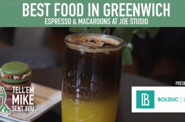 Espresso and Macaroons at Joe Studio - Best Food in Greenwich CT -Tell’em Mike Sent You