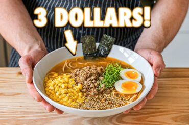 3 Dollar Homemade Ramen | But Cheaper