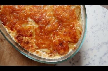 French Recipe GRATIN DAUPHINOIS (Melting potatoes) / One day One recipe