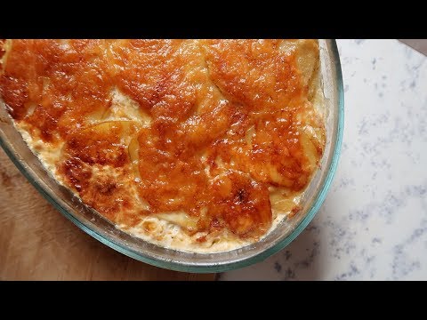 French Recipe GRATIN DAUPHINOIS (Melting potatoes) / One day One recipe French Recipe GRATIN DAUPHINOIS (Melting potatoes) / One day One recipe