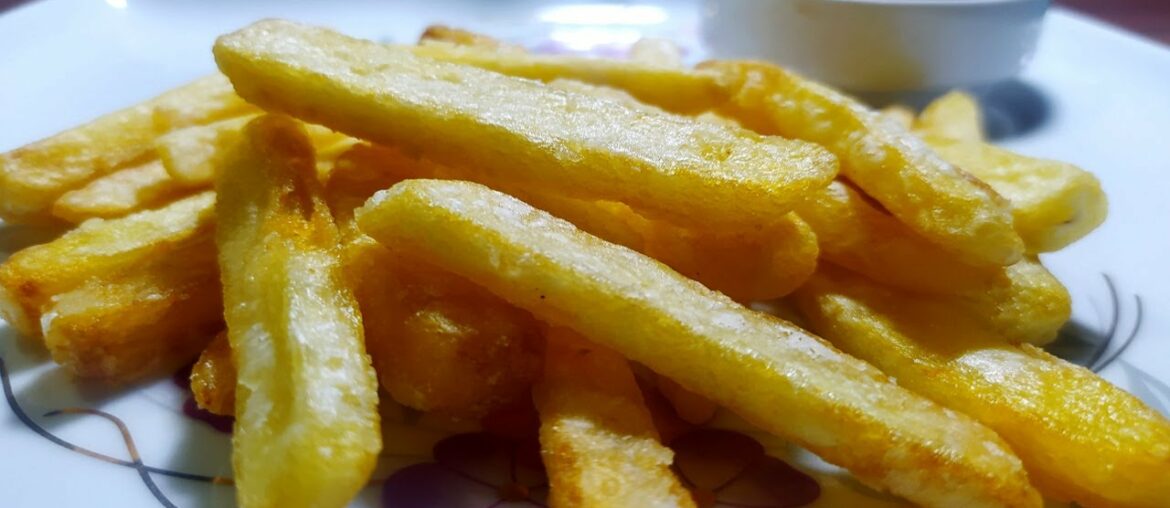 French Fries Recipe | How to Make Crispy French Fries | Homemade crispy french fries recipe