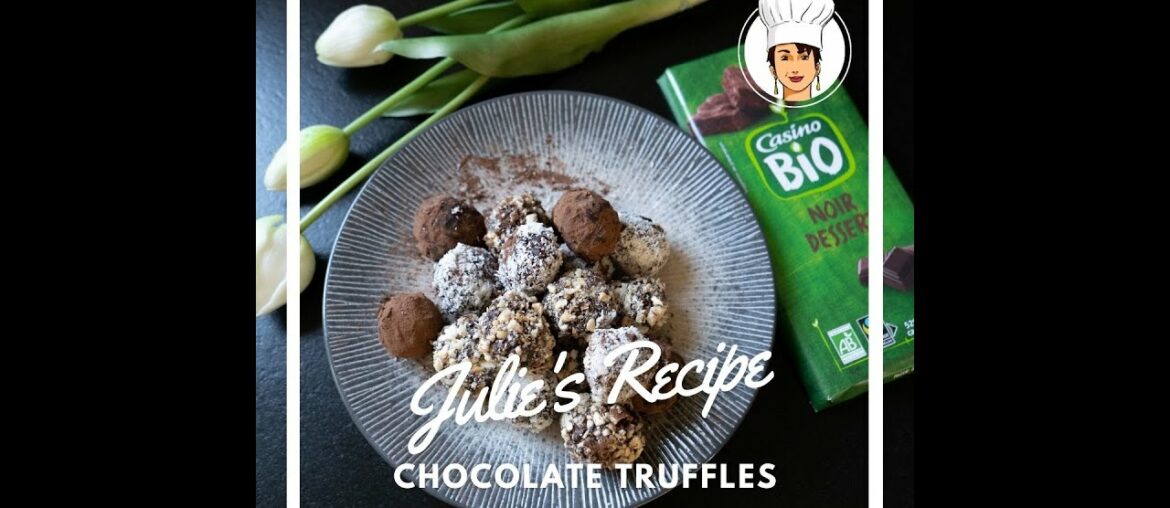Easter homemade chocolate truffles - Julie's Recipe from Casino Asia French Quality
