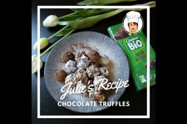 Easter homemade chocolate truffles - Julie's Recipe from Casino Asia French Quality