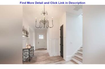 Most Creative Product LALUZ French Country Chandeliers for Living and Dining Rooms, Distressed Faux