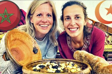 We Cook MOROCCAN Sweet Tajine, Ramadan 2021 Morocco, Prune and Lamb Tajine, Moroccan Iftar in Agadir