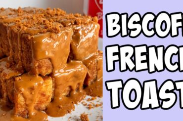 Biscoff French Toast! recipe tutorial #Shorts
