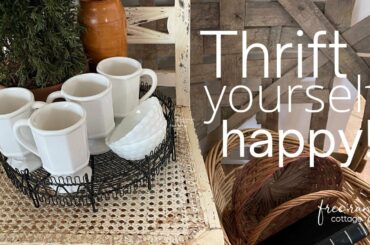 Home Decor Thrift Haul/Farmhouse/Cottage/French Country Decor on a Budget!