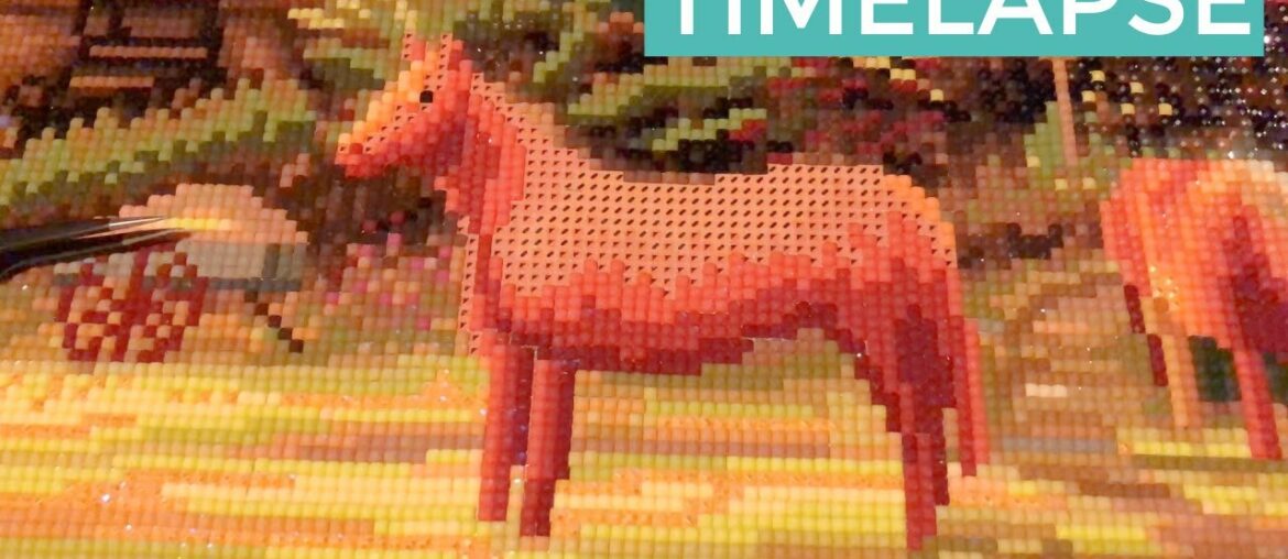 TIME LAPSE diamond painting bonbon #5 | The Golden Valley - Chuck Pinson