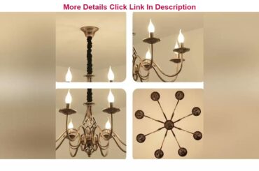 New Product Jaycomey 8-Lights Chandelier,Vintage French Country Chandelier,Metal Bronze Living Room