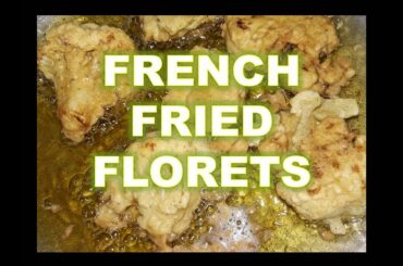 French Fried Florets - Recipe in  English
