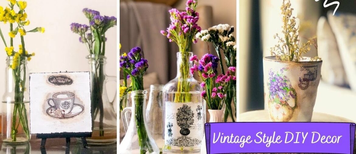 3 Easiest and Beautiful DIY Home Decor using Simple Things | French Countrystyle Decor 3 Easiest and Beautiful DIY Home Decor using Simple Things | French Countrystyle Decor