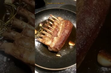 Pan Seared Rack of Lamb #shorts